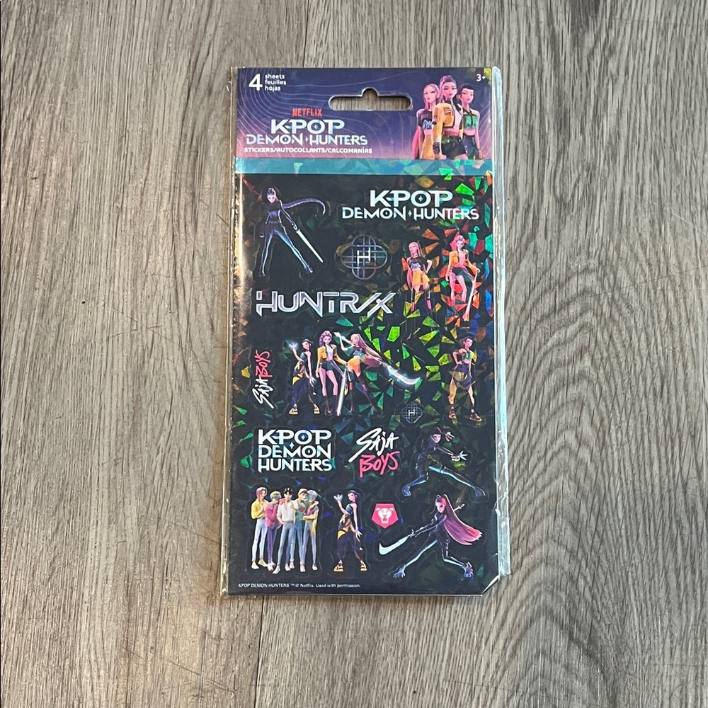 K-Pop Demon Hunters Sticker Set
